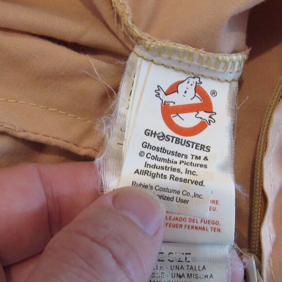 Ghostbusters Halloween Costume Jumpsuit Adult One Size Rubie's Cosplay - Picture 7 of 12
